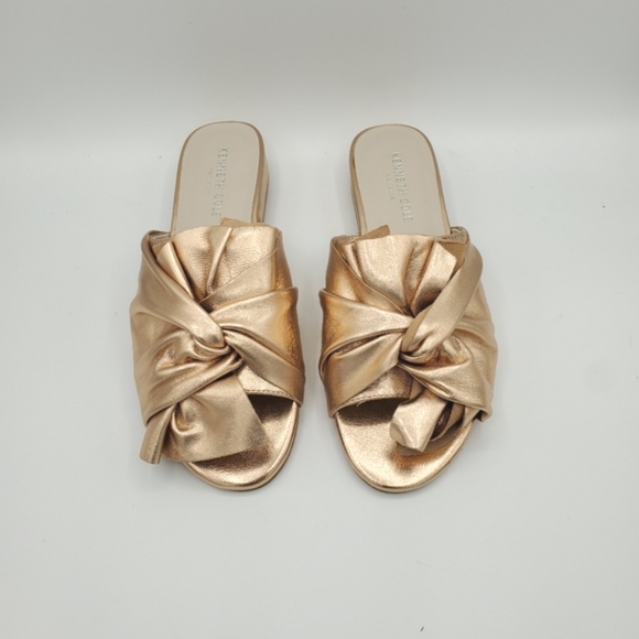 Kenneth Cole Violet leather mules NIB - Picture 3 of 14